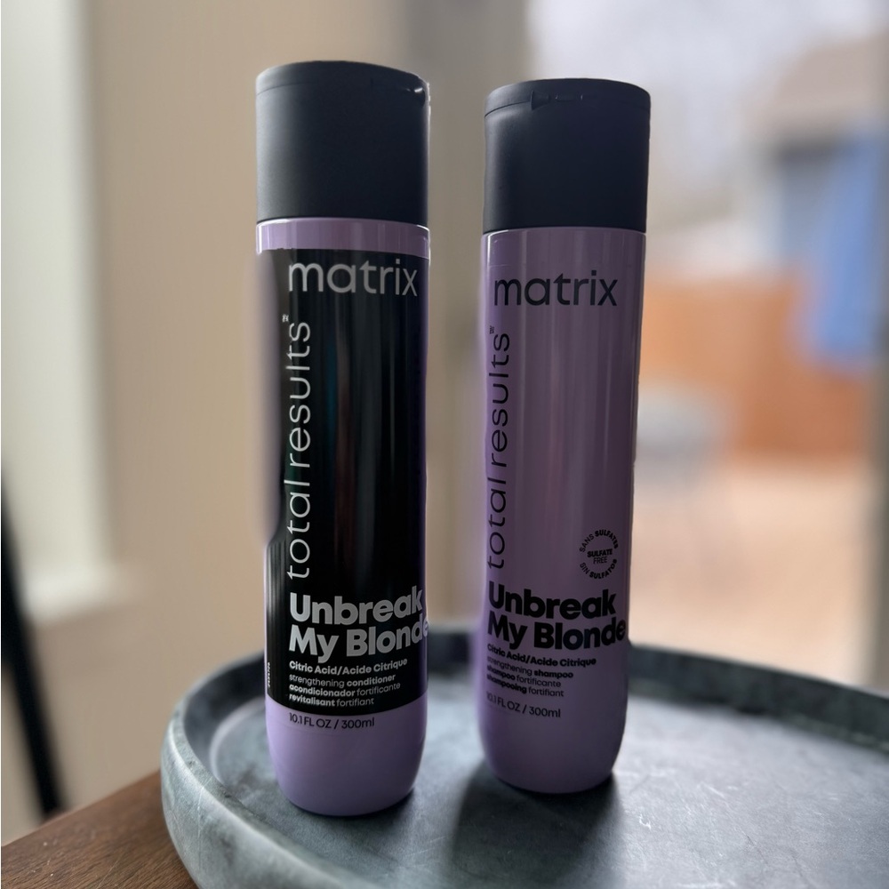 Matrix Unbreak My Blonde Shampoo & Conditioner – Full Size New**